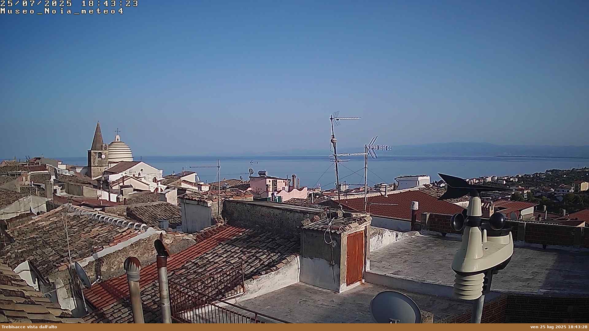 immagine della webcam nei dintorni di Amendolara: webcam Trebisacce