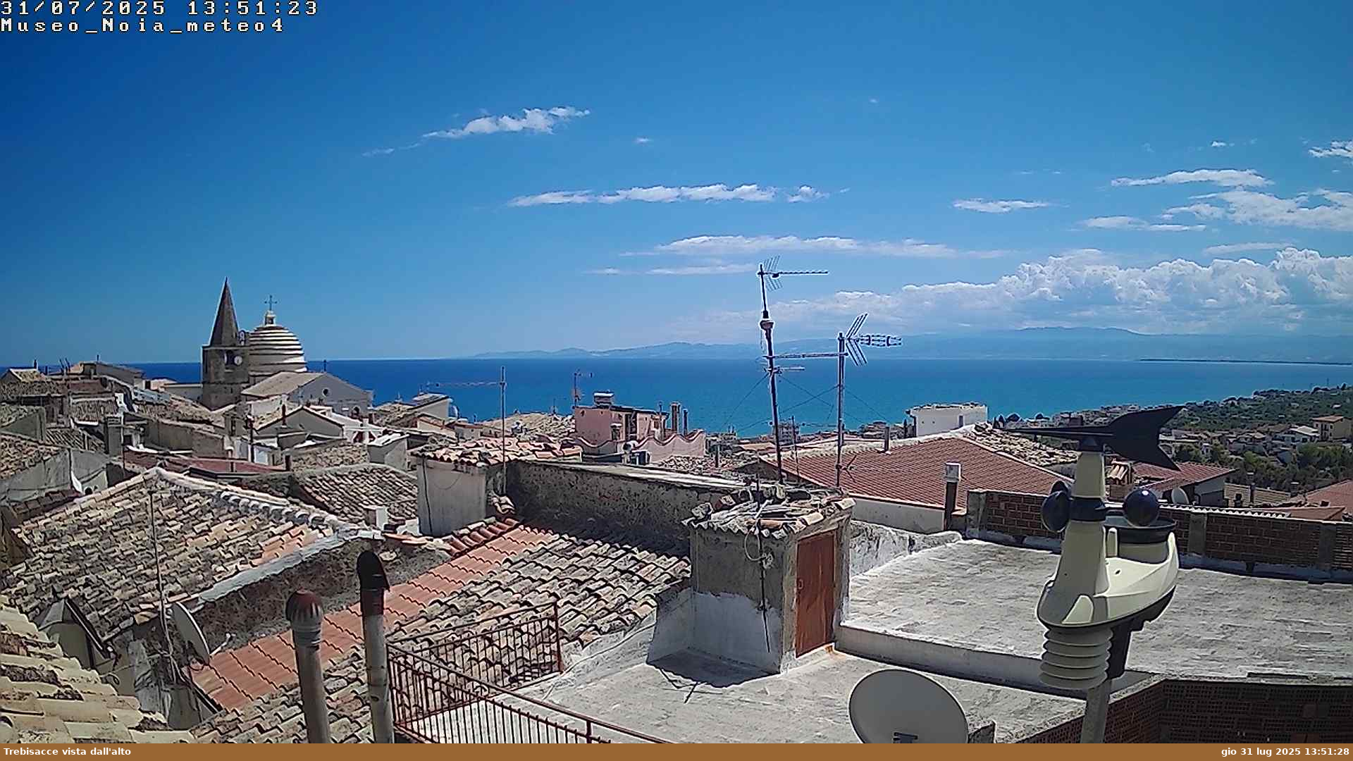 immagine della webcam nei dintorni di Amendolara: webcam Trebisacce