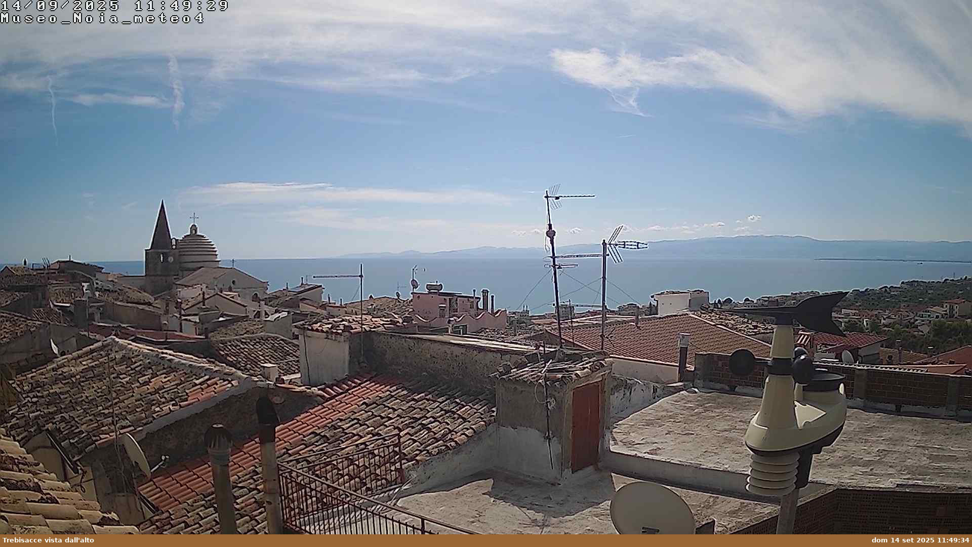immagine della webcam nei dintorni di Schiavonea di Corigliano: webcam Trebisacce