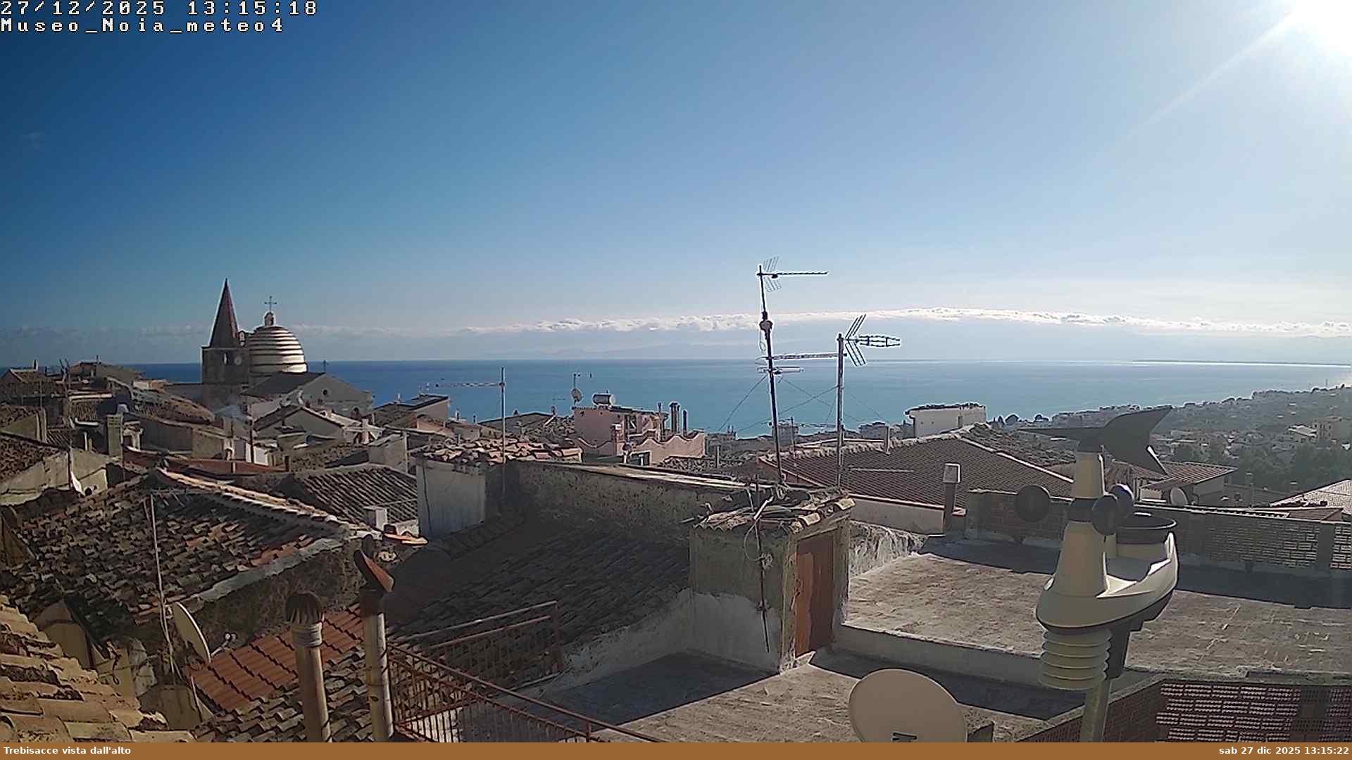 immagine della webcam nei dintorni di Schiavonea di Corigliano: webcam Trebisacce